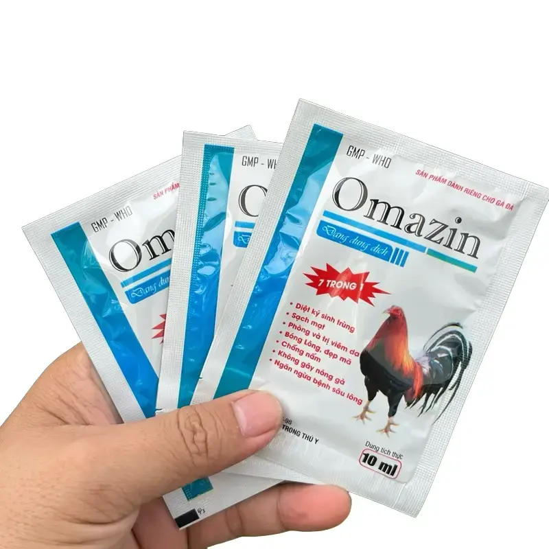 Combo 3 Gói Tăm Mạt Chiến Kê 7 Trong 1 Diệt ngoại ký sinh trùng như mạt, rận, ve, bọ chét. Giúp bóng lông đẹp mã, chống nấm, ngừa viêm da, không gây nóng gà và phong ngừa sâu lông. 0