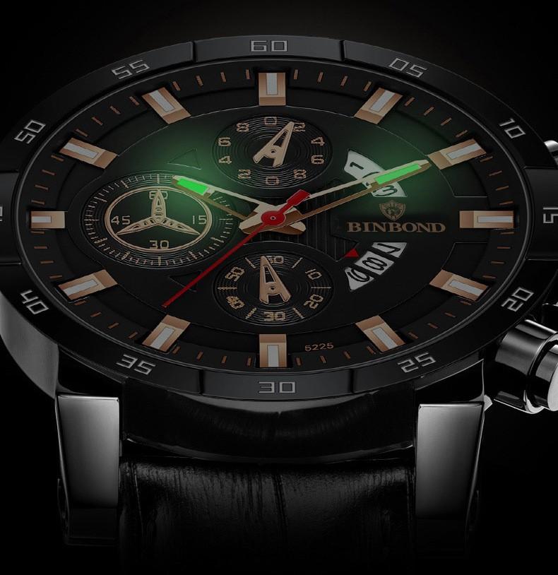Product Introduction of Jam Tangan Pria terbaru kekinian Jam Tangan Pria Keren-Jam Tangan Pria Anti Air -Jam Tangan Pria Tali Kulit/Rantai stanlies C C15 bisa cod Quartz Titanium Watch Waterproof Watch 25