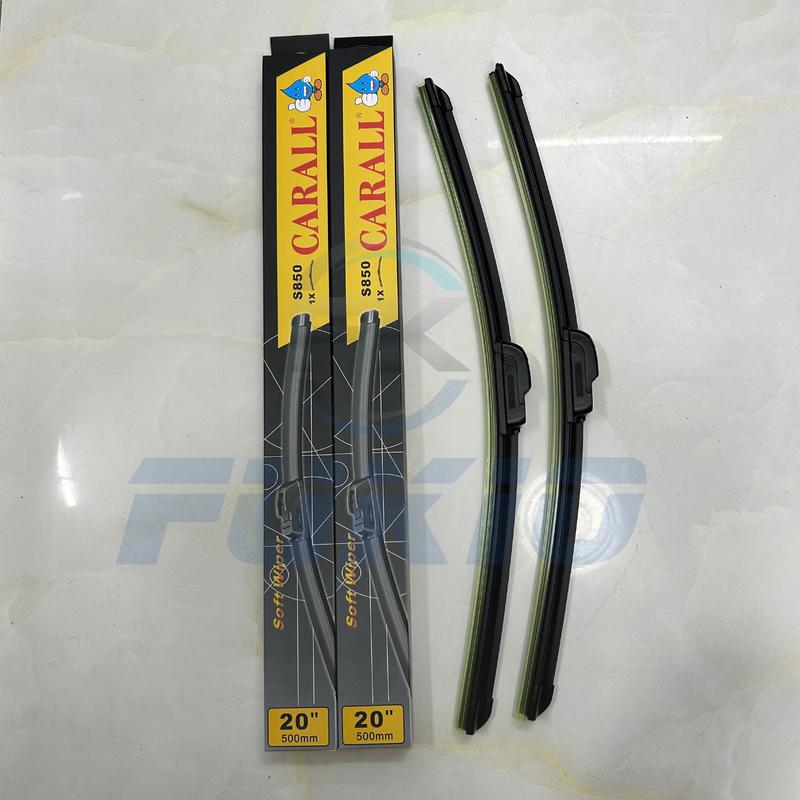 [ Gạt Mưa Innova ] Bộ Gạt Mưa Carall, Lưỡi Gạt Silicon, Thân Mềm Cao Su, Móc U Dùng Cho Dòng Xe Toyota Innova - Gạt Sạch, Êm Ái, Bền Bỉ - Fukio Bảo Hành 1 Đổi 1 5