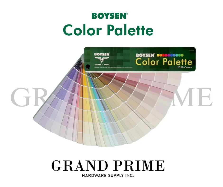 BOYSEN Color Palette Contains 1320 Colors - TikTok Shop Philippines