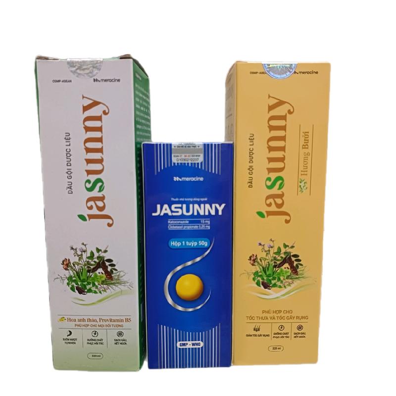 Dầu gội Jasunny - dành cho da gàu - chai 220ml- Tuyp 50ml Nữ Gội Đầu Women Dưỡng Tóc