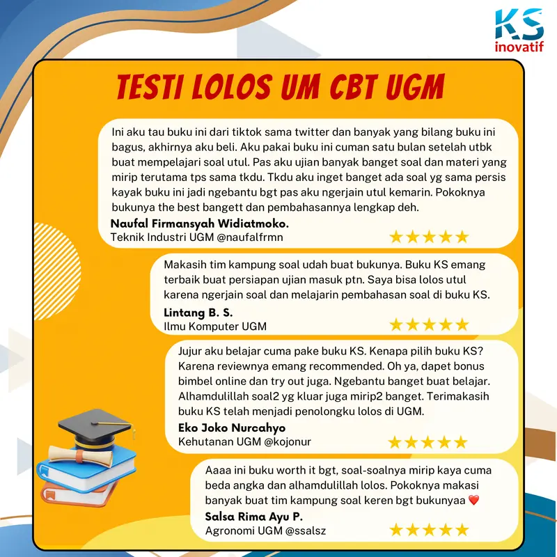 New!! LOLOS UM CBT UGM SOSHUM 2025 by KS Inovatif 7
