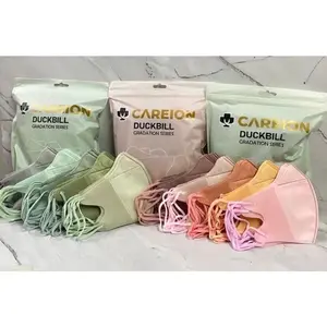 Masker Duckbill Careion Gradation Series Soft Colour / Masker Duckbill Careion 3 ply Gradation Mix 5 Warna