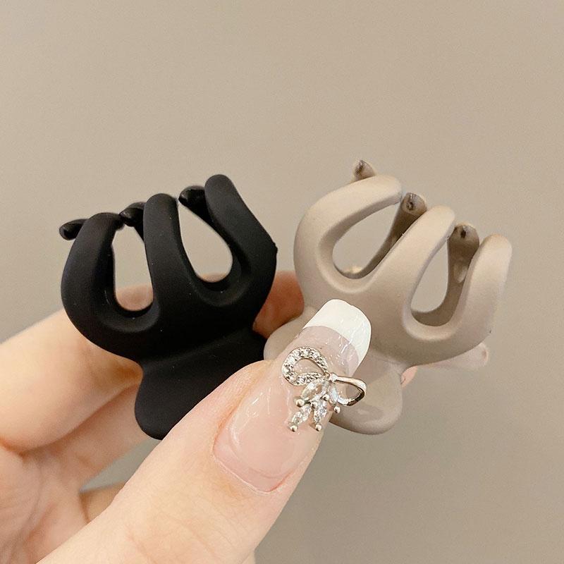 Kẹp Tóc Đuôi Ngựa Màu Đen, Phong Cách Hàn Quốc 6