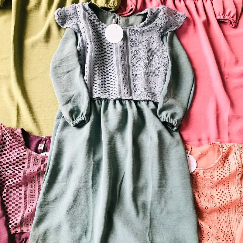 GAMIS MALIKA CRINKLE 2 - 7 tahun 5