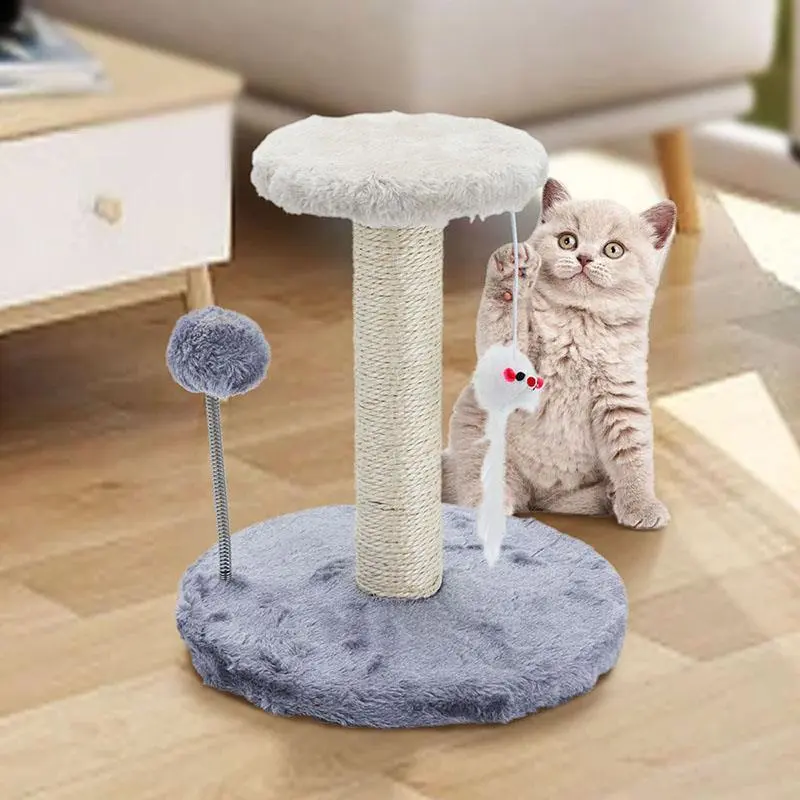 (KK-Cat)  Nhà cây mèo, trụ cào móng cho mèo, bàn cào mèo cho mèo,Nhà cây cho mèo Mèo leo núi Rack Đồ chơi mèo Đồ chơi cây mèo hai 4