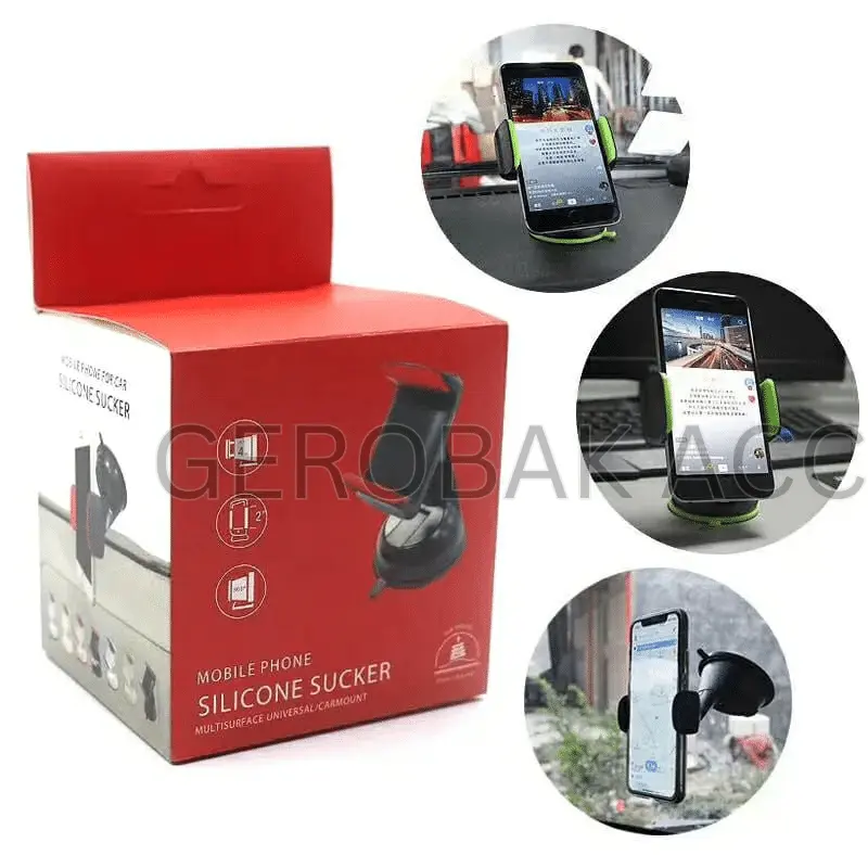 CAR HOLDER DASHBOARD CZ-63429 HOLDER HP MOBIL STAND PHONE HOLDER DASHBOARD UNIVERSAL / HOLDER HP TEMPEL KACA MOBIL GEROBAK ACC 5