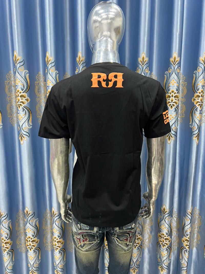 Product Introduction of Áo thun rock revival chữ xanh lớn logo nổi 9