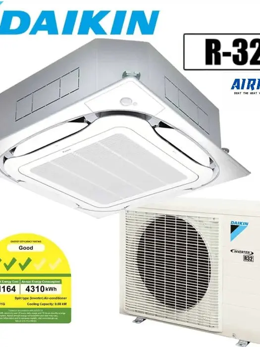 DAIKIN INVERTER CEILING CASSETTE (36,000 BTU/HR) SUPPLY ONLY