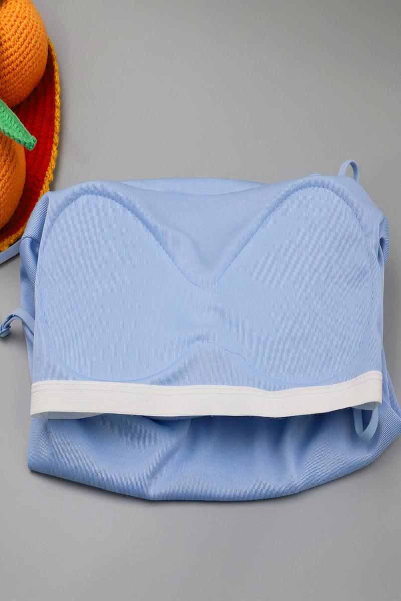 Product Introduction of Women's Pleated Suspender Vest with Chest Pad Tube Top Bottoming Top 17
