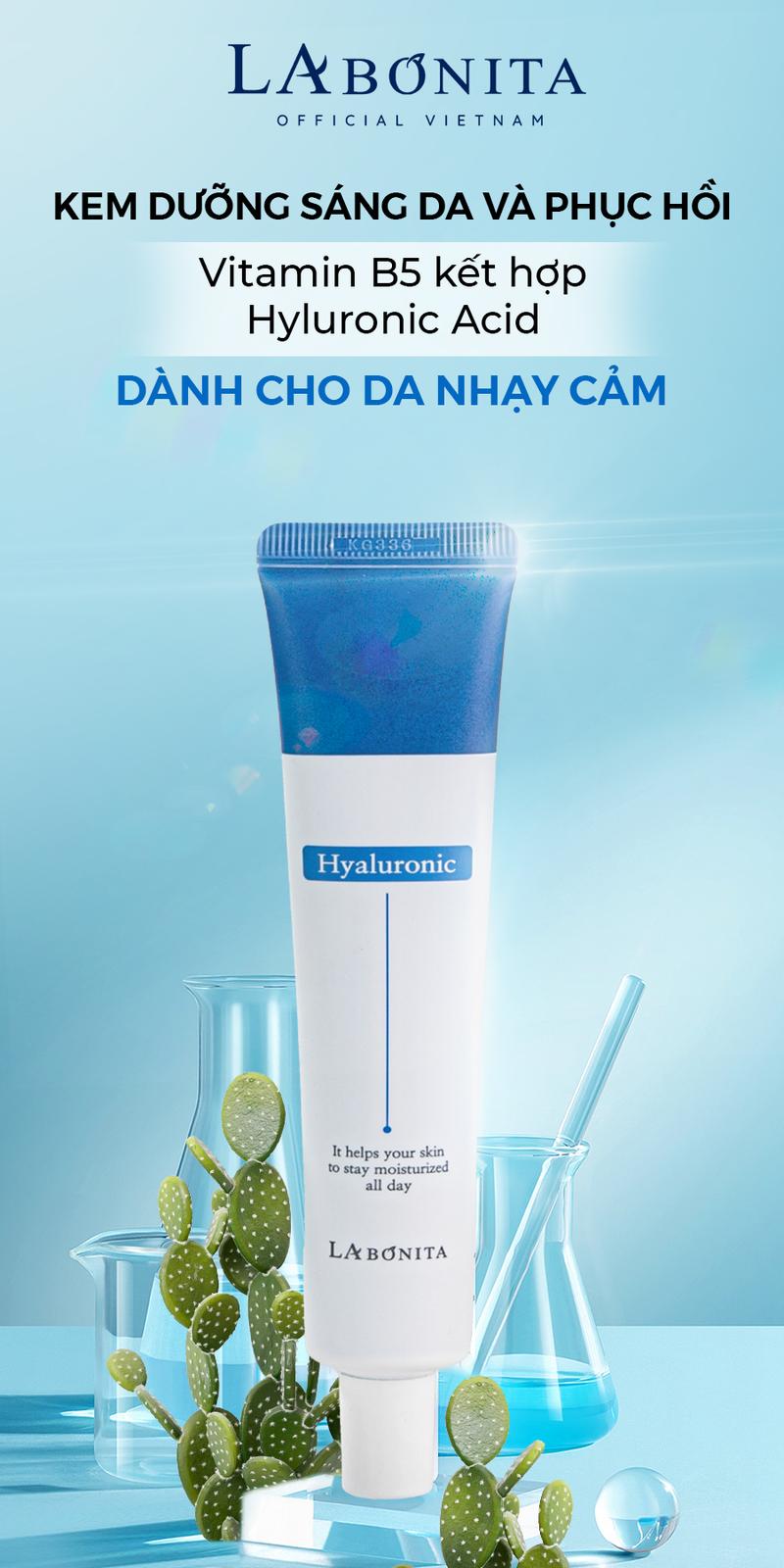 Product Introduction of Kem HA Dưỡng Ẩm Da Dầu Và Cải Thiện Tình Trạng Da La Bonita Vital Hyaluronic Acid Cream 30ml 18