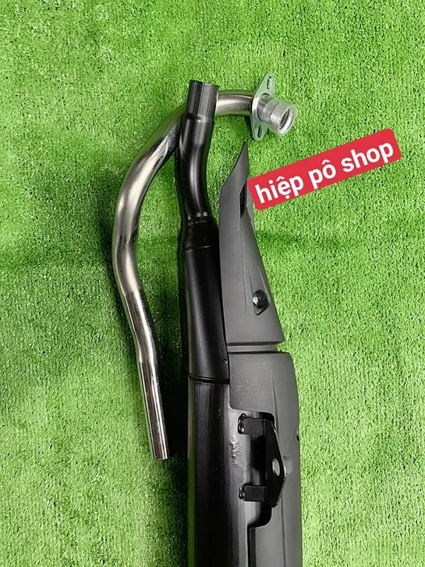 PÔ EXCITER 150 155 MÓC NỈ LỖ THOÁT 30 VÀ ÊM LỖ THOÁT 26 (PÔ KÈM CỔ ỐP ) 2