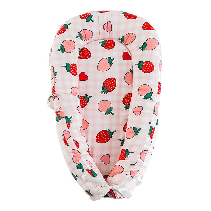 1 Piece Baby Lounger, Soft Skin-friendly Breathable Baby Bed, Portable Crib For Newborn, Halloween Decor 8