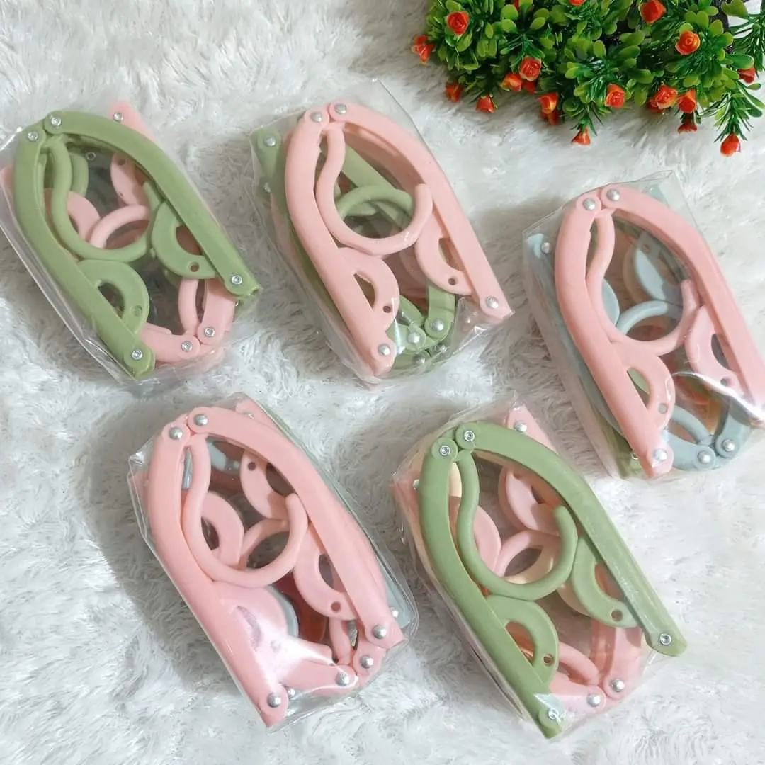 Hanger Lipat Portable Ease Origami Haji Umroh / Gantungan Baju Travelling