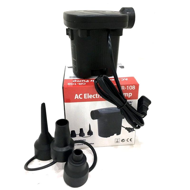  Bơm điện 2 chiều dùng cho bơm ghế hơi đệm phao bơi ...không có tác dụng bơm bóng bay cao su 