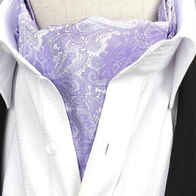 Product Introduction of High Quality Perth Pattern Cravat Formal Cashew Polka Dots Set Men's Gentleman Scarf Tie Wedding Accessories Gold Red Blue Purple Black 16