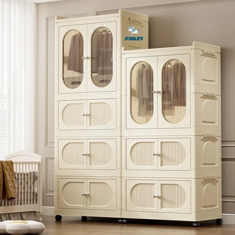 ￼Tủ Treo 4 Tầng Finley Leo (Dòng Gấp Gọn) 0