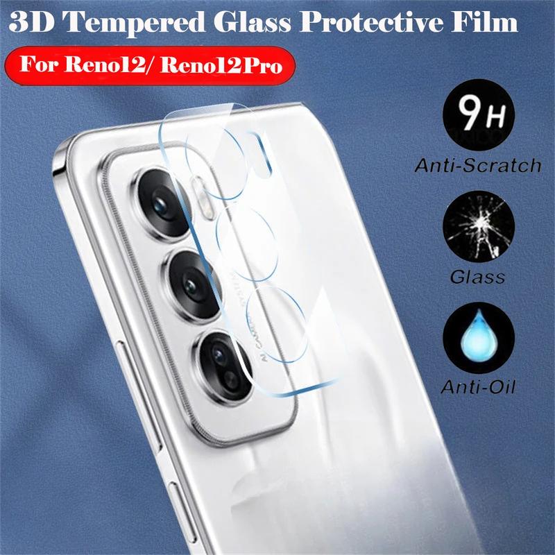 Product Introduction of Phim dán kính 1-3 cho Oppo Reno 12 Pro, Reno12, Reno12Pro, 12Pro, 5G, 3D, cong, bảo vệ màn hình máy ảnh đầy đủ, phim bảo vệ kính cường lực, mặt sau trong suốt Màng Bảo Vệ Ống Kính 11
