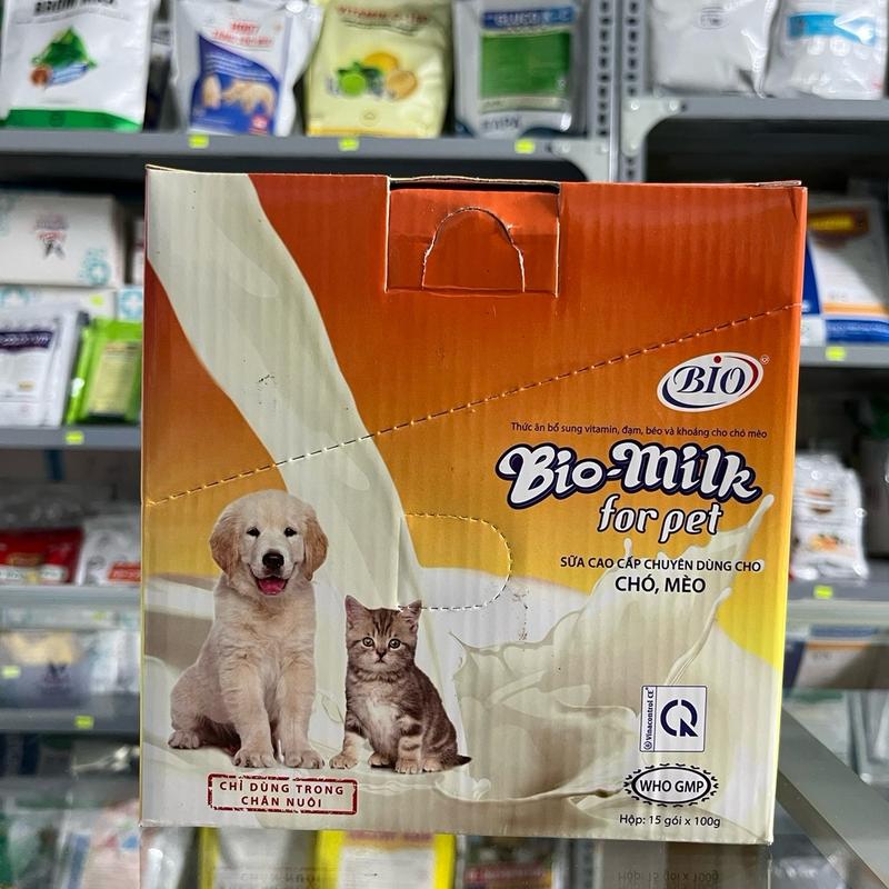 Sữa bột BIO MILK dành riêng cho chó mèo 100g 5