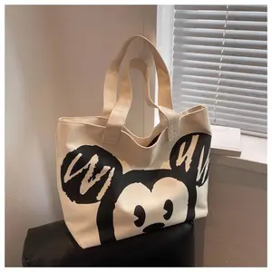 HNBcollections- Totebag disney NAKUSHA tas wanita tas jalanjalan tas korea Canvas