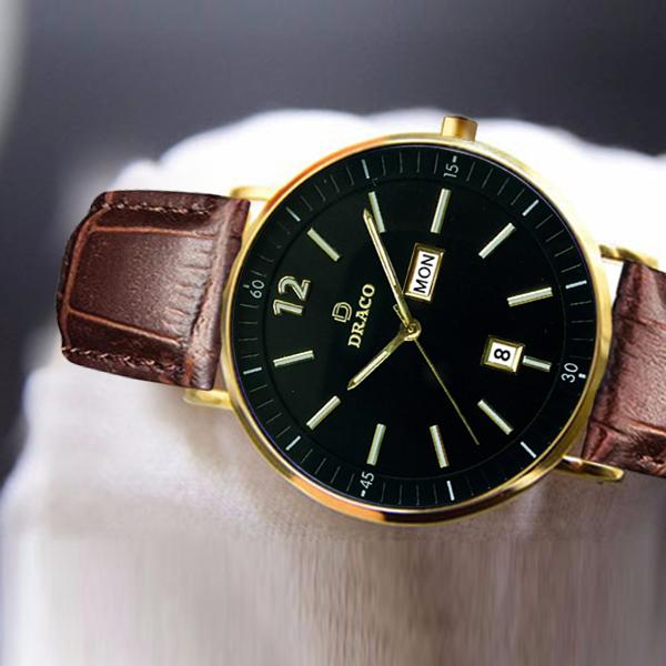 Đồng Hồ Nam - Thương Hiệu Việt  D Draco D21-ST01 Sang Trọng "The First Boy" - đồng hồ dành cho nam