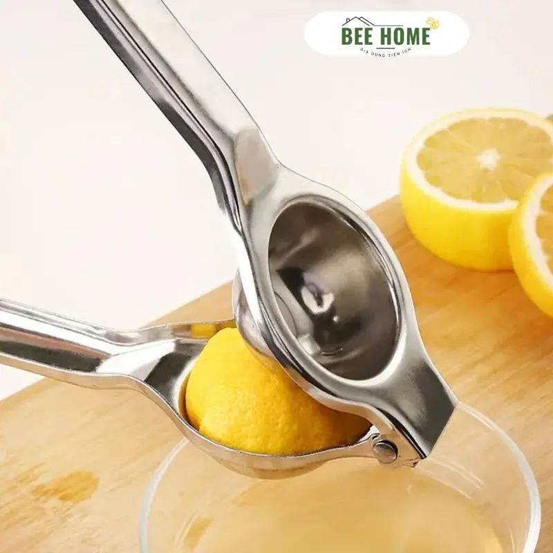 Dụng Cụ Vắt Chanh, Kẹp Vắt Chanh Inox Không Gỉ Dùng Cho Pha Chế BEE HOME VCHI 5