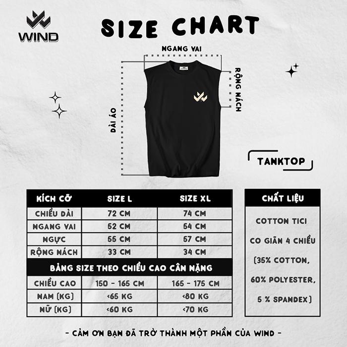 Product Introduction of Áo ba lỗ unisex WIND form rộng sát nách CAPYBARA TÁO tanktop thời trang nam nữ oversize 16
