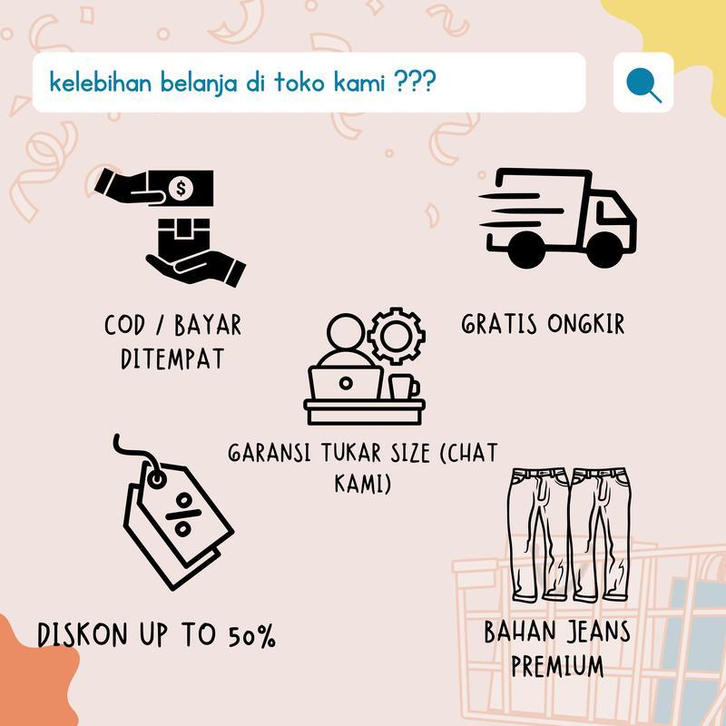 Product Introduction of (GREEN RETRO Rare) Celana Baggy Jeans Gombrong Celana Skena Vintage Retro Denim Panjang Boyfriend Wanita 3