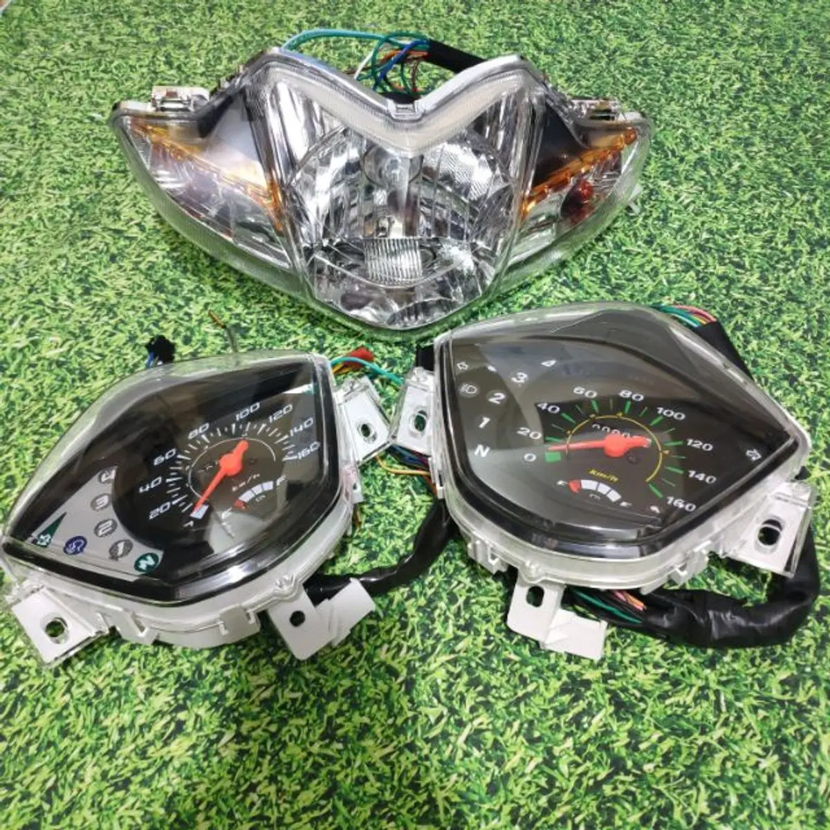 [SIÊU SALE ] Đồng hồ cơ OSAKAR - Cụm đèn pha - Đồng hồ cơ xe Wave S110  - RSX 110 lắp đặt như zin theo xe