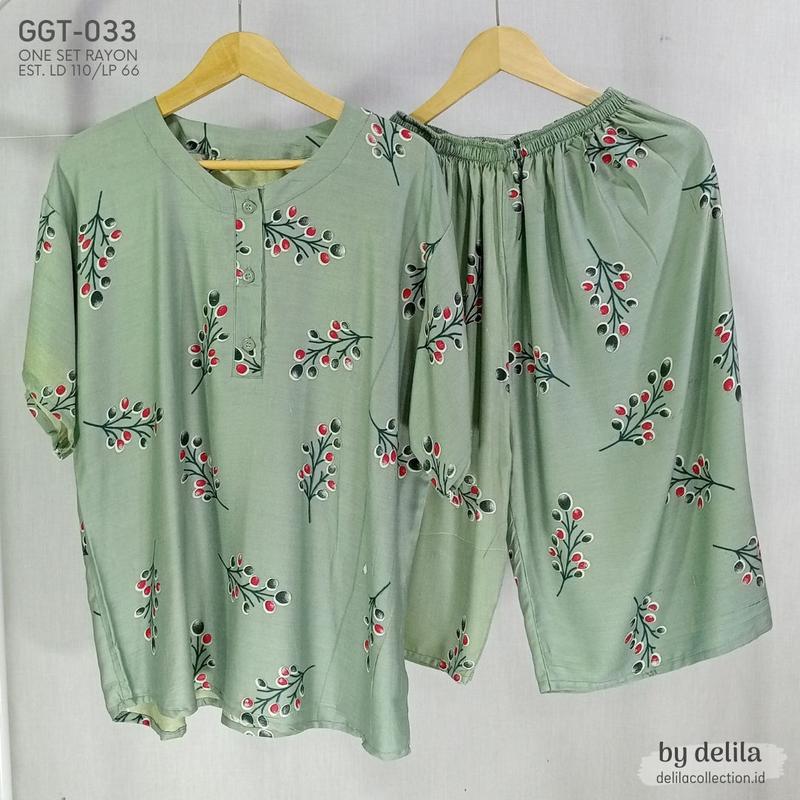 Baju One Set Setelan Wanita Kekinian Series Celica Size Standar Pakaian Santai Rumah 6