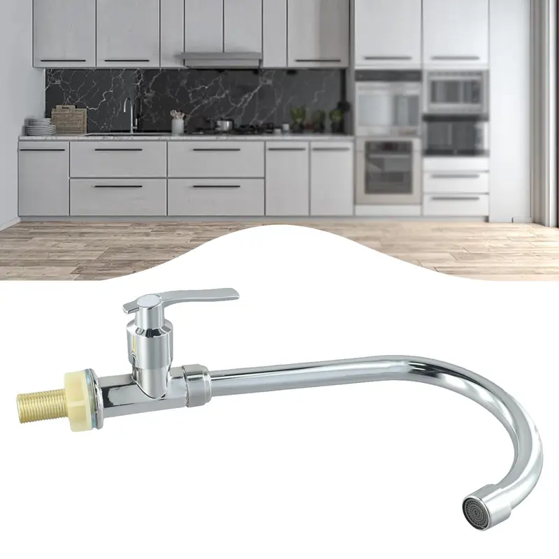 Vòi Nước Bồn Rửa, Vòi Nước Lạnh, Vòi Bồn Rửa Nhà Bếp, Vòi Có Lỗ Cần Gạt Đơn, Nước Lạnh, Còn Hàng 4