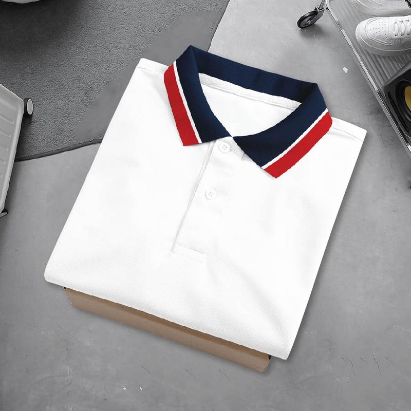 Product Introduction of Áo phông POLOMAN 14 cổ bẻ BASIC CVC vải cá sấu sang trọng, lịch lãm, thoáng mát Menswear Có Cổ Ngắn Tay Cộc Tay Shirt 20