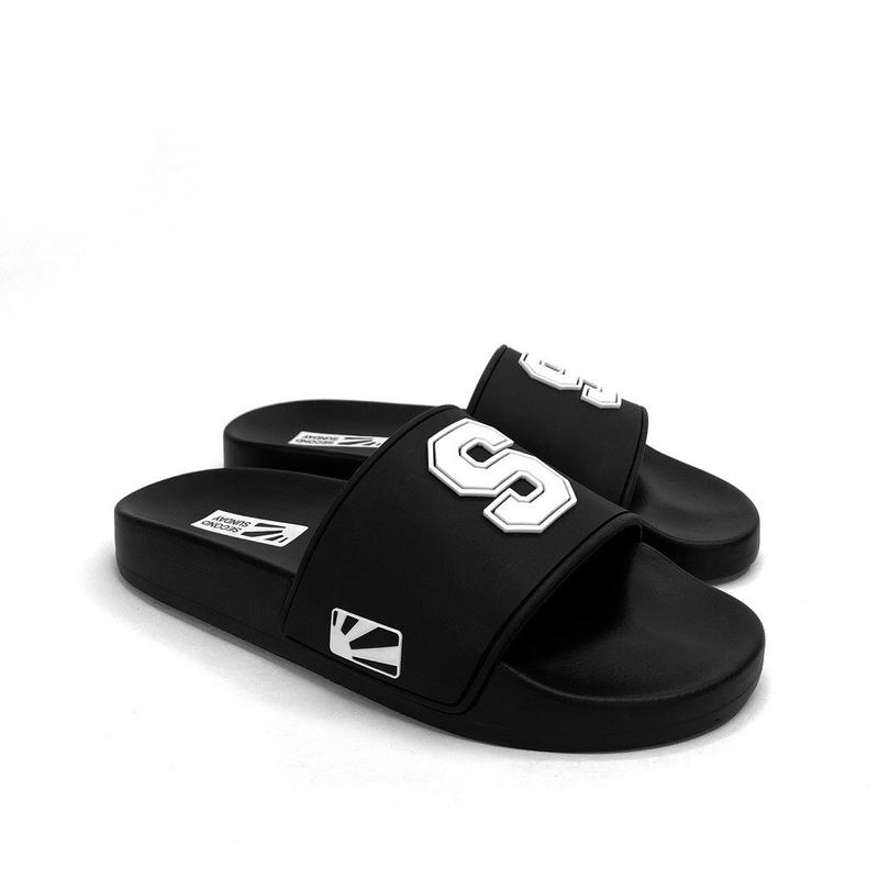 Product Introduction of Dép Slipper nam nữ hình chư S mới nhất năm - DéP Cao Su Đế Bằng 6