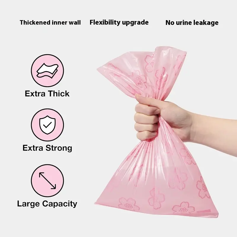 Biodegradable Trash Bags, Dog Poop Bags, Portable Pet Waste Bags, Mini Cat Litter Bags, Pet Supplies