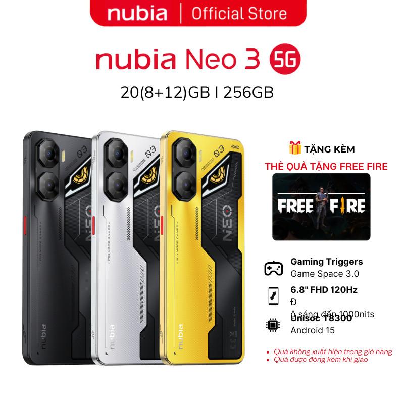  Điện thoại Gaming Nubia Neo 3 5G 20 8+12 GB I 256GB I 6.8" 120hz I Chip T8300 I Pin 6000mAh - 2 