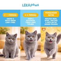 Gambar [HEMAT 4in1] LEKA Paws Bundle Lengkap Pro Paket Vitamin Kucing Anjing Bulu Tebal Pencernaan Sehat - Bundle Lengkap Pro dari LEKAPaws Kota Administrasi Jakarta Barat 3 Tokopedia