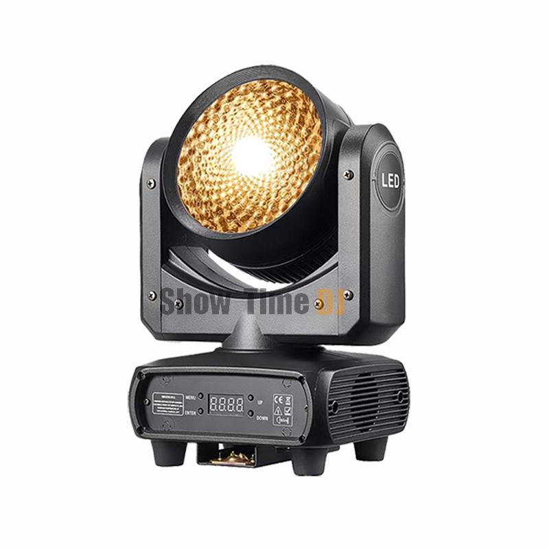 Product Introduction of 120W Led Spot Moving Head Light RGBW 4 IN 1 COB Par Wash DMX 512 Stage Lighting RGB Fill Light For DJ Disco Party Lamp 0