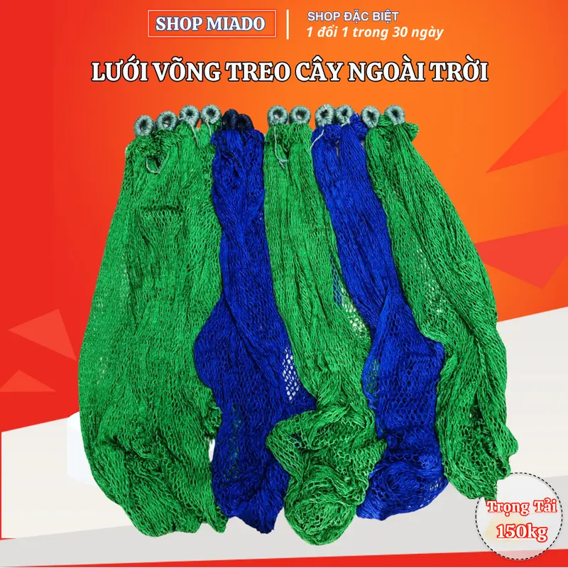 Võng treo ngoài trời treo cây chính hãng giá rẻ 0