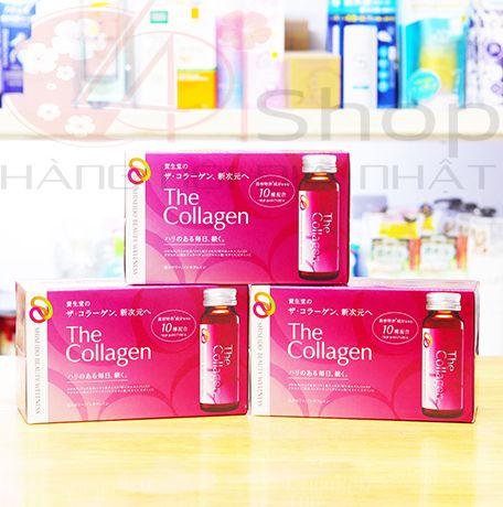 [Mẫu Mới] Nước uống đẹp da The Collagen Nhật Bản hộp 10 chai x 50ml 1
