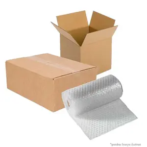 Strengthened packaging - shipping boxes or bubble wrap bags