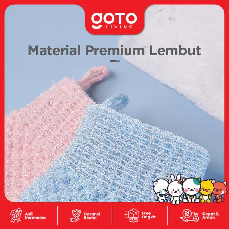 Goto [COD] Truvic Bath Glove Sarung Tangan Mandi Penggosok Badan Penghilang Daki 3