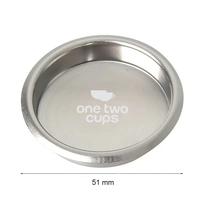 Gambar One Two Cups Basket Blind Filter Portafilter Backflush Stainless Steel - Y582 - 51mm dari One Two Cups Official Store Kota Administrasi Jakarta Barat 3 Tokopedia