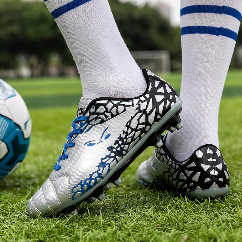 Professional soccer shoes kids football sneakers men women adult cleats grass training Sports futsal shoes 5