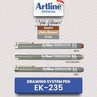 Gambar ARTLINE Drawing System Pens EK-235 - BLACK dari Artline Indonesia Kota Surabaya 4 Tokopedia
