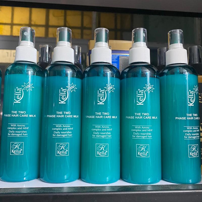 Xịt dưỡng 2 lớp cao cấp chống nhiệt Kella ,The Two Phase Hair Care Milk 250ml Chăm Sóc Tóc Nữ sữa  dưỡng enmys
