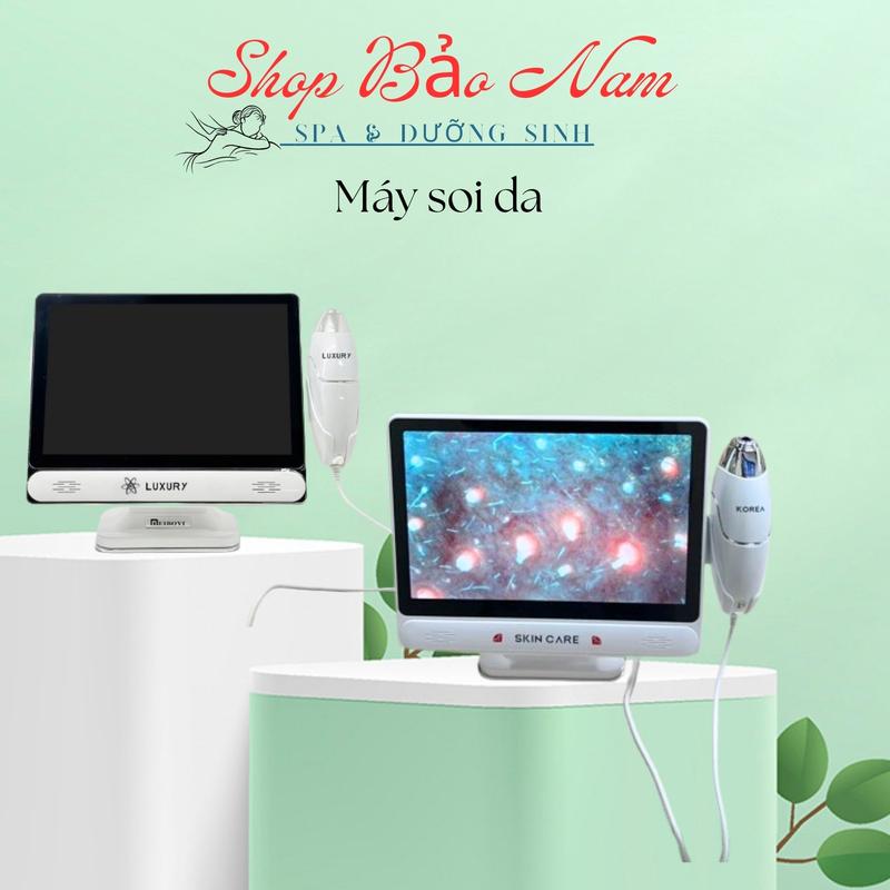 Máy soi da Skin care - máy soi da ipad Meiboy Luxury ( bảo hành 12 tháng ) Máy Tính Bảng máy  phân