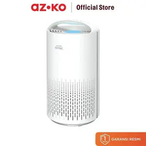 AZKO Krisbow Sync 24 M2 Smart Air Purifier Cadr 200 M3/Jam - Putih Penjernih Pemurni Udara Pintar Alat Penyaring Pembersih Udara Elektronik Rumah Air Cleaner