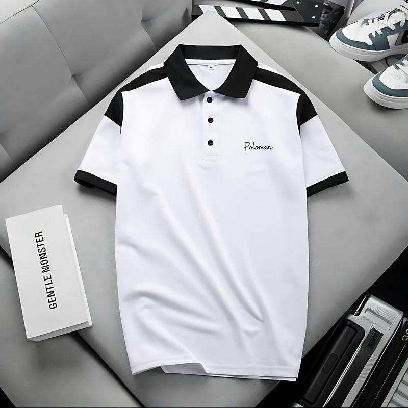 Áo Polo Cổ Bẻ TRIPLE Basic CVC Vải Thun Cá Sấu Sang Trọng Lịch lãm Thoáng Mát - SAIGON LEVEN Menswear Ngắn Tay Cộc Tay Shirt Tay Ngắn Áo Trắng Nam Nữ