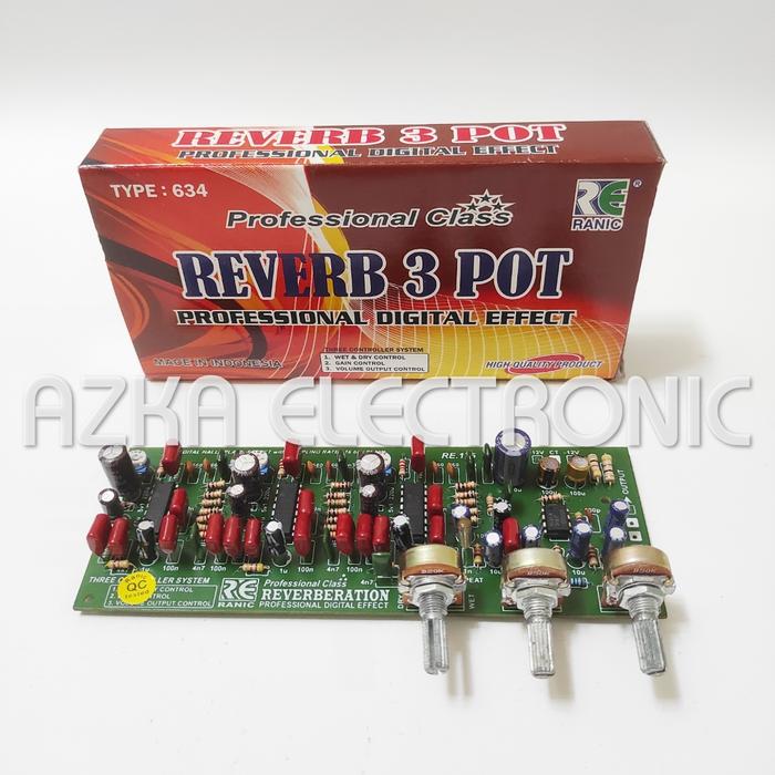 Echo Reverb Kit Jual Kit Echo Reverb 3 Potensio - Kota Bandung - Azka Electronic_NEW ...