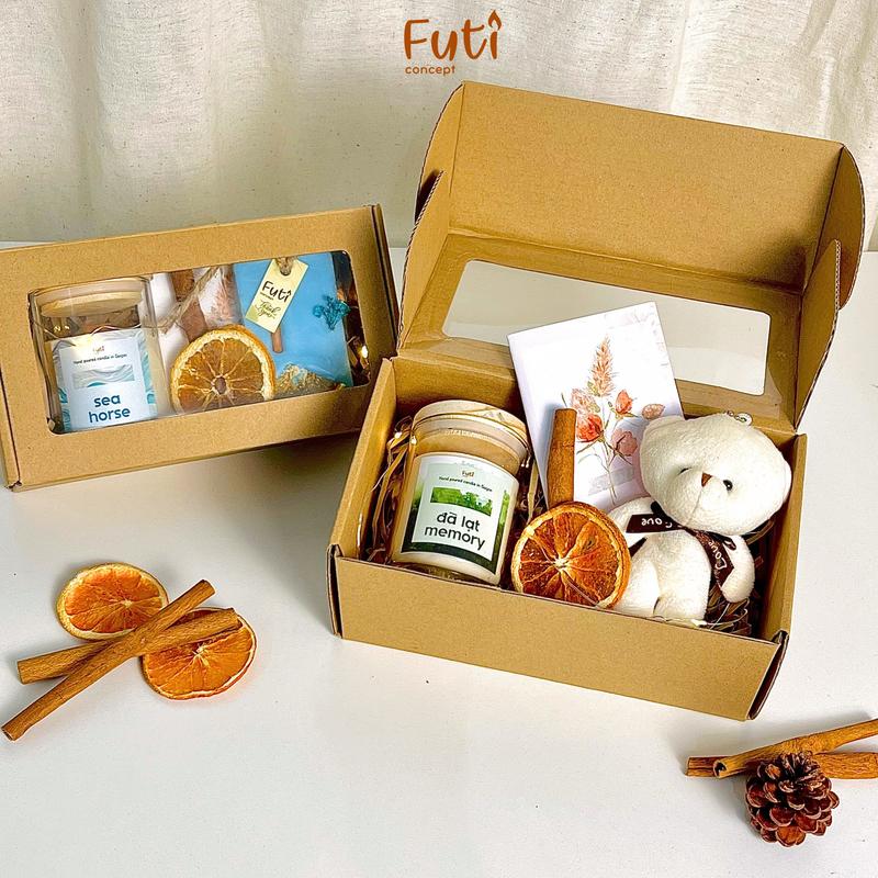 Hộp Quà Tặng Nến Thơm, Gấu Bông, Fairy box Nến Thơm Và Sáp Thơm 2